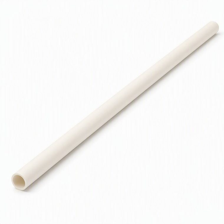 99% Alumina Ceramic Tube 60mm OD50mm ID2200mm High Purity Alumina Ceramic Tube Precision Ground Ends for Furnace Industrial